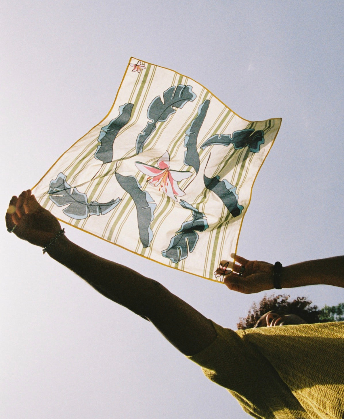 Bandana - Flower & Leaf