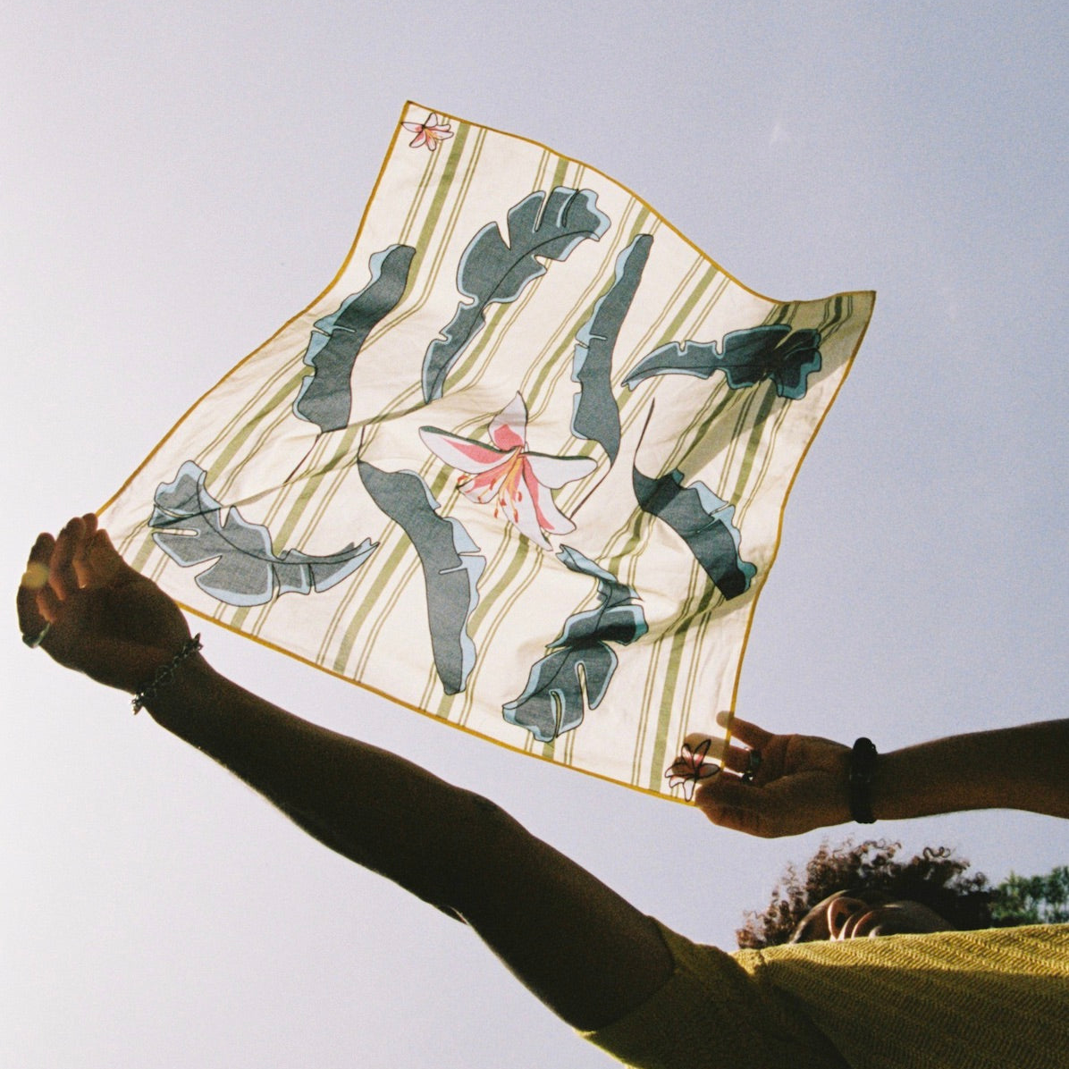 Bandana - Flower & Leaf