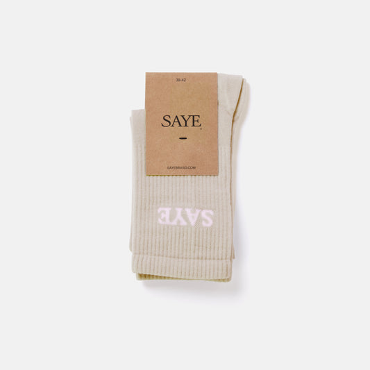 Mid-crew Everyday Socks - Almond