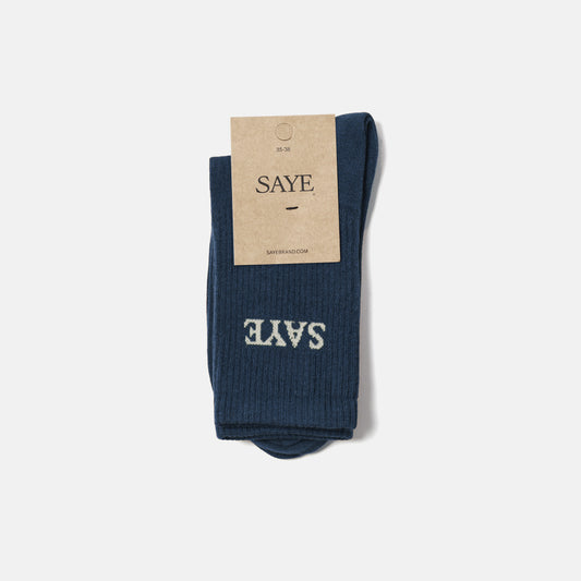 Mid-crew Everyday Socks - Blue