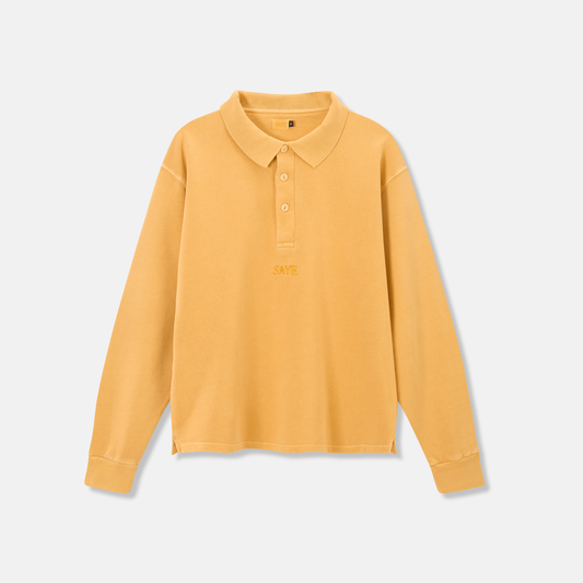 Sweatshirt Polo Mustard